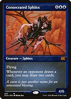 Consecrated Sphinx - Double Masters 2022 - Etched Foil