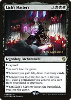 Lich's Mastery - Dominaria Promos - Promo Foil