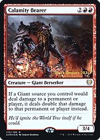 Calamity Bearer - Kaldheim Promos - Promo Foil