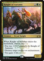 Knight of Autumn - Guilds of Ravnica