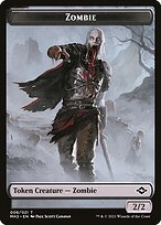 Zombie - Modern Horizons 2 Tokens