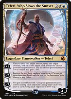 Teferi, Who Slows the Sunset - Innistrad: Midnight Hunt Promos