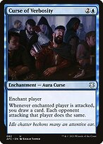 Curse of Verbosity - Forgotten Realms Commander