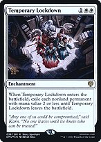 Temporary Lockdown - Dominaria United Promos - Promo Foil