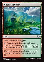 Mountain Valley - Edge of Eternities Commander