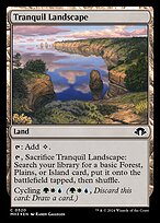 Tranquil Landscape - Modern Horizons 3 - Ripple Foil