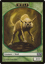 Wolf - Magic 2014 Tokens