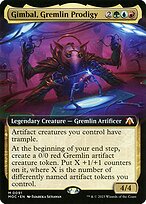 Gimbal, Gremlin Prodigy - March of the Machine Commander - Extended Art