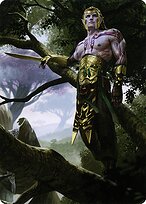 Tyvar Kell - Kaldheim Art Series - Borderless