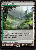 Canopy Vista - Zendikar Expeditions - Promo Foil