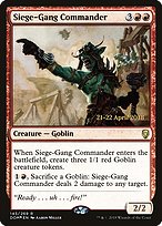 Siege-Gang Commander - Dominaria Promos - Promo Foil