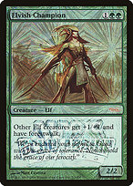 Elvish Champion - Junior Super Series - Promo Foil