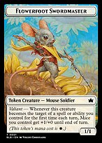 Flowerfoot Swordmaster - Bloomburrow Tokens