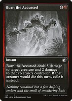 Burn the Accursed - Innistrad: Double Feature