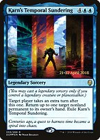 Karn's Temporal Sundering - Dominaria Promos - Promo Foil