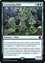 Consuming Blob - Innistrad: Midnight Hunt Promos - Promo Foil