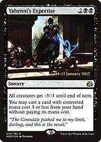 Yahenni's Expertise - Aether Revolt Promos - Promo Foil