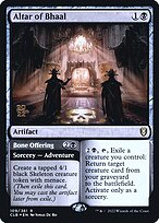 Altar of Bhaal // Bone Offering - Battle for Baldur's Gate Promos - Promo Foil