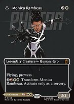 Monica Rambeau // Photon, Living Light - Marvel Super Heroes - Borderless