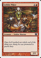 Goblin Piker - Ninth Edition