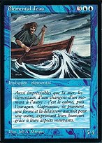Elémental d'eau (Water Elemental) - Foreign Black Border