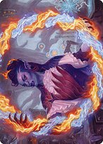 Rootha, Mercurial Artist - Strixhaven Art Series - Borderless