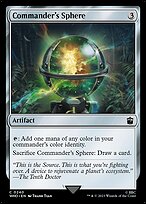 Commander's Sphere - Doctor Who