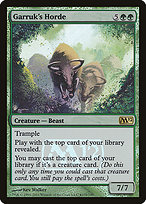 Garruk's Horde - Magic 2012 Promos - Promo Foil