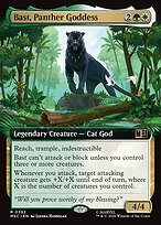 Bast, Panther Goddess - Marvel Super Heroes Commander - Extended Art