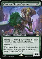 Conclave Sledge-Captain - March of the Machine Commander - Extended Art