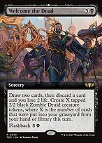 Welcome the Dead - Tarkir: Dragonstorm Commander - Extended Art