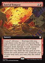 Fateful Tempest - Secrets of Strixhaven Commander - Extended Art