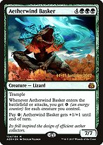 Aetherwind Basker - Aether Revolt Promos