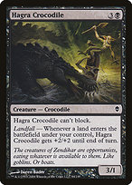 Hagra Crocodile - Zendikar