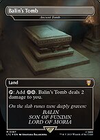 Balin's Tomb (Ancient Tomb) - Tales of Middle-earth Commander - Surge Foil, Borderless