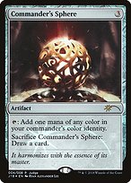 Commander's Sphere - Judge Gift Cards 2018 - Promo Foil