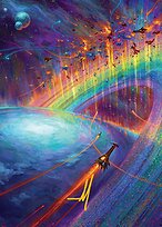 Cascading Cataracts - Edge of Eternities Art Series - Borderless