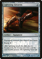 Lightning Greaves - Friday Night Magic 2009 - Promo Foil