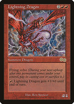 Lightning Dragon - Urza's Saga