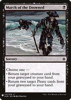 March of the Drowned - The List