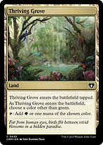 Thriving Grove - Commander Masters