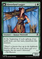 Hinterland Logger // Timber Shredder - Innistrad Remastered