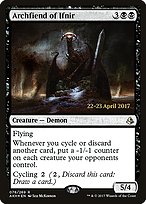 Archfiend of Ifnir - Amonkhet Promos - Promo Foil