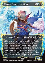 Alania, Divergent Storm - Bloomburrow - Raised Foil