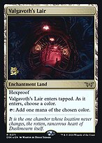 Valgavoth's Lair - Duskmourn: House of Horror Promos - Promo Foil