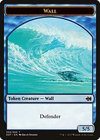 Wall - Duel Decks: Merfolk vs. Goblins Tokens