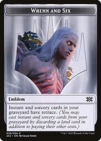 Wrenn and Six Emblem - Double Masters 2022 Tokens