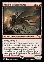 Krenko's Buzzcrusher - Murders at Karlov Manor Promos