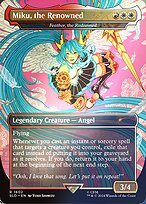 Miku, the Renowned (Feather, the Redeemed) - Secret Lair Drop - Promo Foil