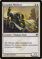 Loxodon Wayfarer - Scars of Mirrodin